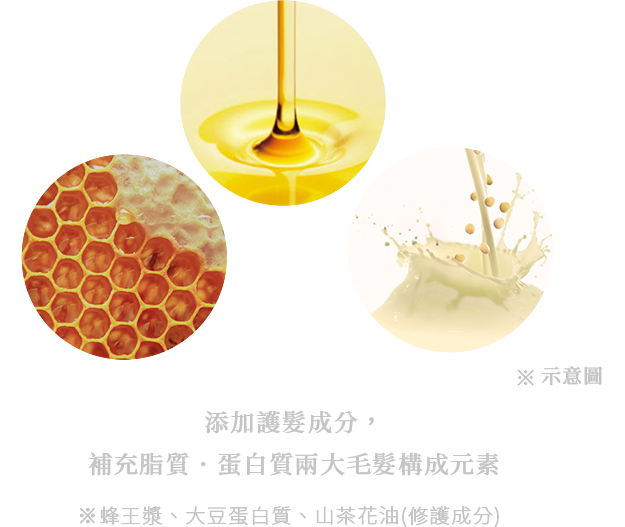 髪の二大構成成分である脂質・タンパク質を補う美容成分を注入